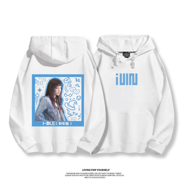(G)I-DLE 2025秋冬新款 親子情侶男女連帽衛衣