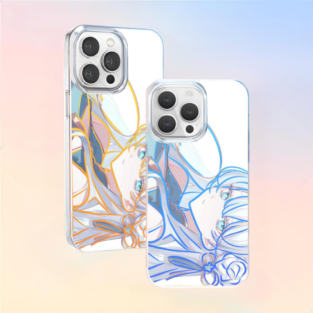 鳴潮極光金漸變防摔手機殼