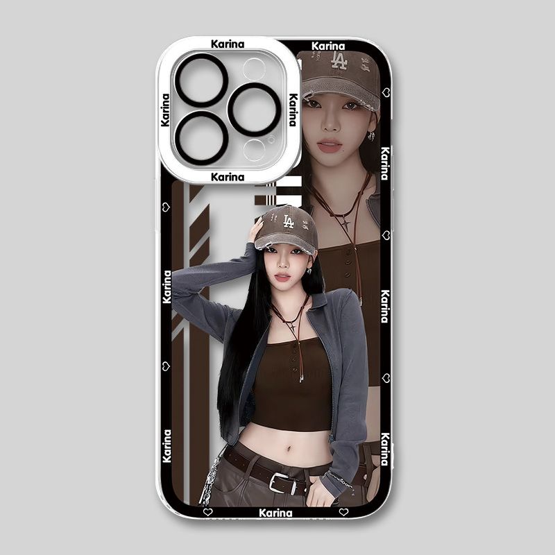Aespa Karina 天使眼透明手機殼 HJ005041