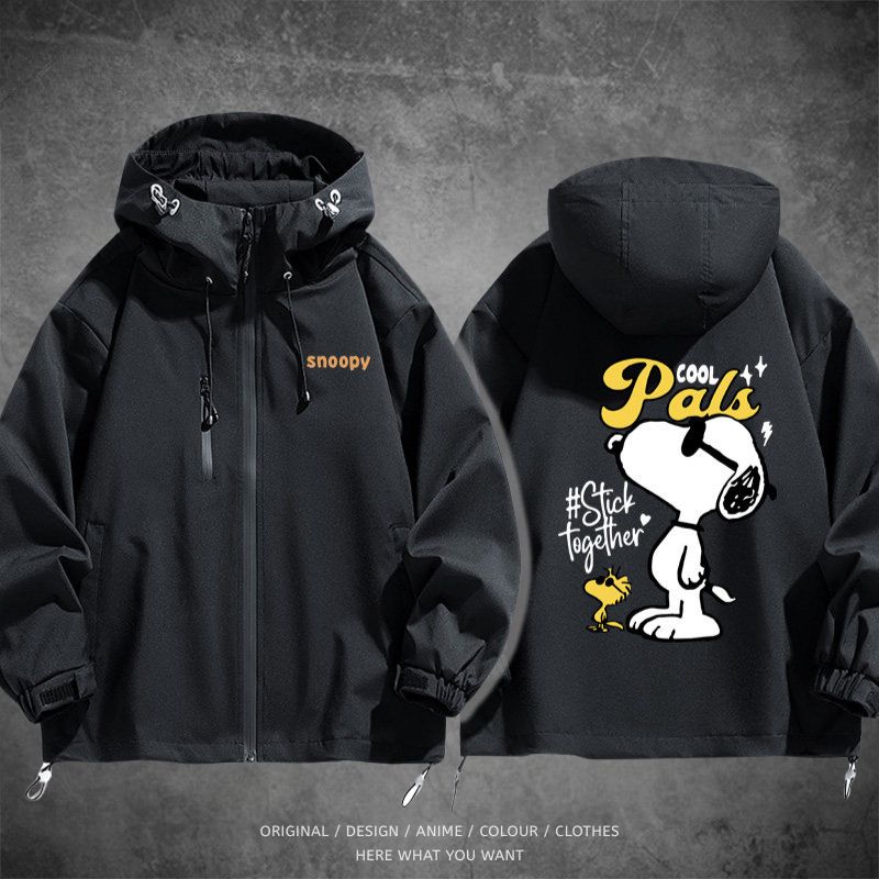 史努比 Snoopy 戶外機能防風防水衝鋒衣
