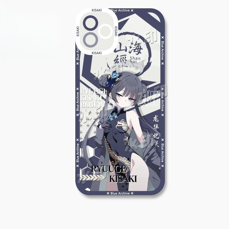 蔚藍檔案龍華妃咲 天使眼透明防摔軟殼