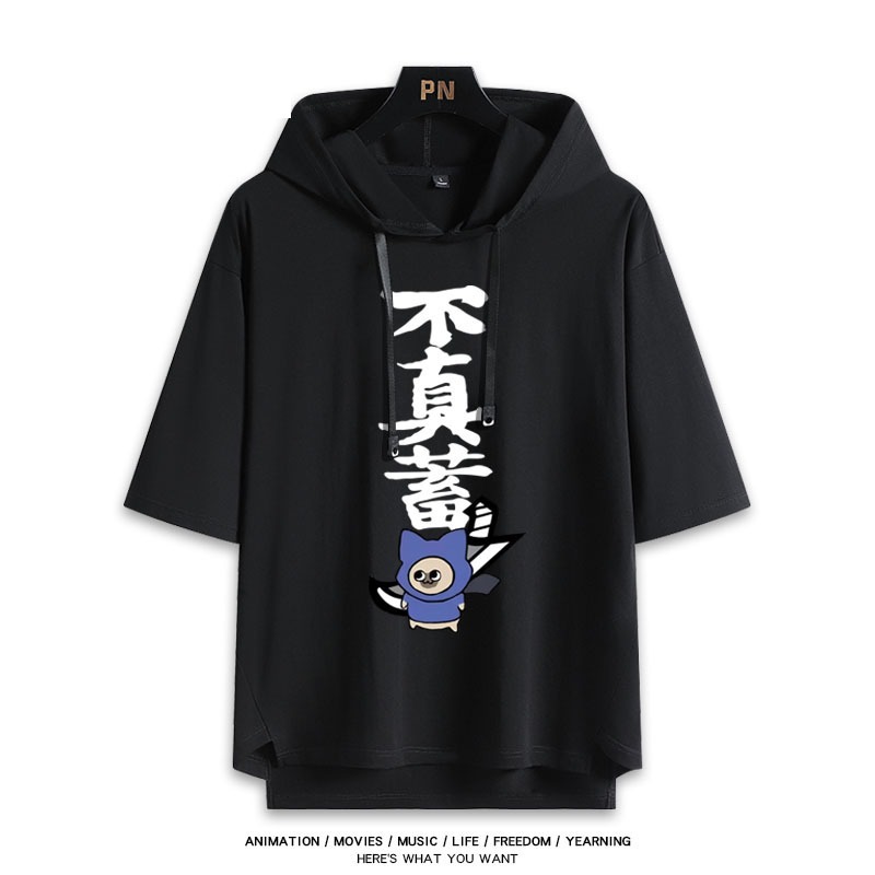 魔物獵人新款 親子情侶男女款連帽短袖T恤-ZUIHANG SHOP