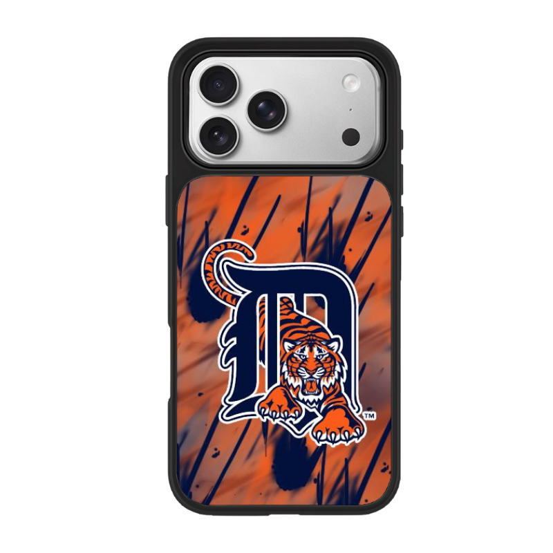 底特律老虎 Detroit Tigers 玻璃磁吸手機殼｜MagSafe 潮流保護殼