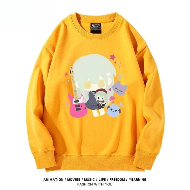 Mygo!AveMujica若葉睦 聯名親子情侶裝 圓領長袖