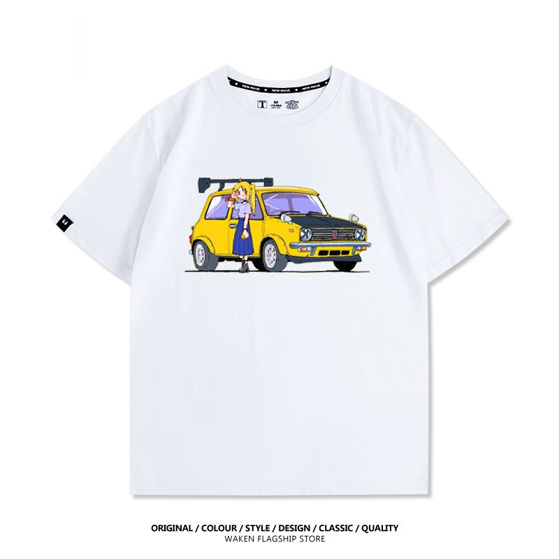 孤獨搖滾 印花T恤-GOODTOYSTUDIO