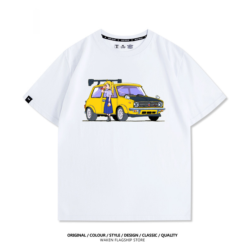 孤獨搖滾 印花T恤-GOODTOYSTUDIO