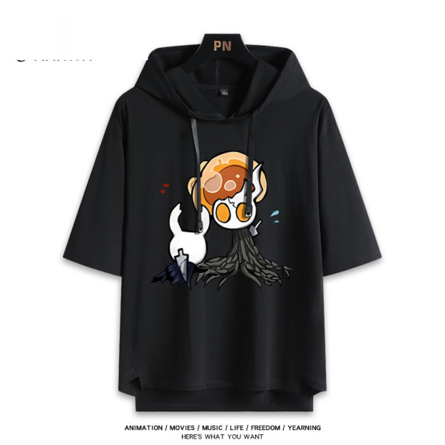 空洞騎士 Hollow Knight 連帽短袖T恤-GOODTOYSTUDIO