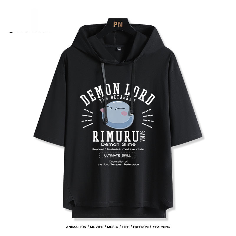 關於我轉生變成史萊姆 連帽短袖T恤-GOODTOYSTUDIO