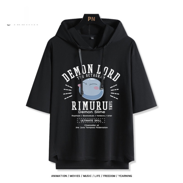 關於我轉生變成史萊姆 連帽短袖T恤-GOODTOYSTUDIO