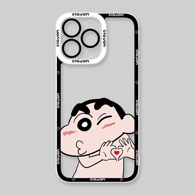 蠟筆小新透明防摔軟殼-GOODTOYSTUDIO