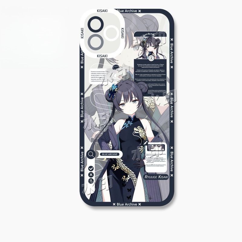 蔚藍檔案龍華妃咲 天使眼透明防摔軟殼