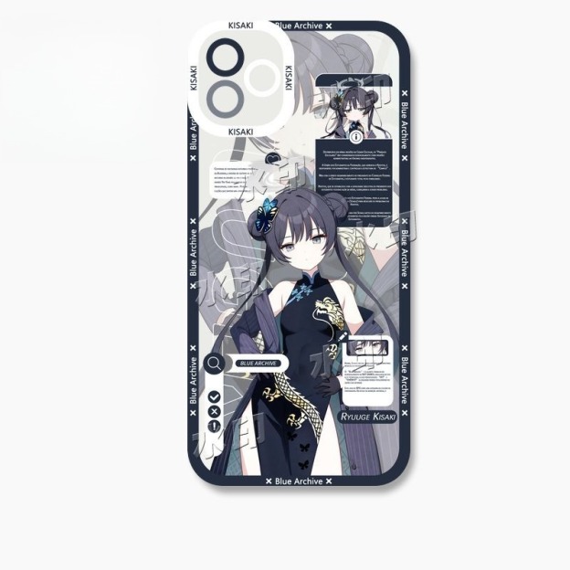 蔚藍檔案龍華妃咲 天使眼透明防摔軟殼