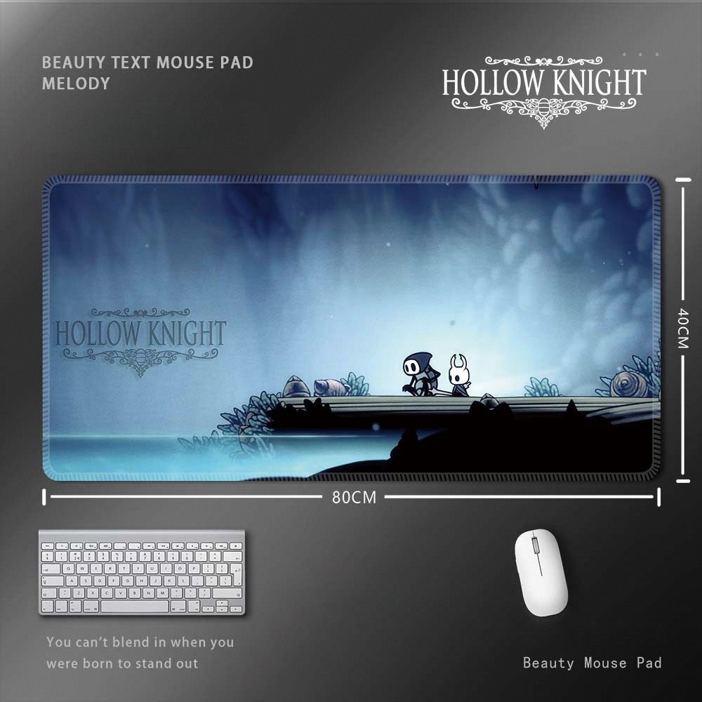 空洞騎士 Hollow Knight 滑鼠墊｜超大尺寸遊戲桌墊 電腦鍵盤墊 收藏周邊