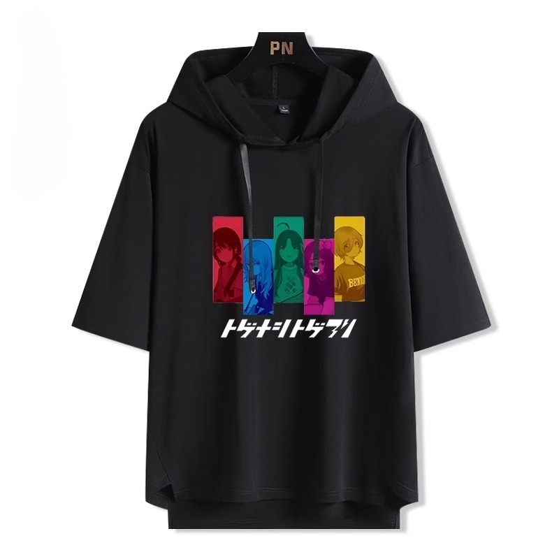 哭泣少女樂隊 連帽短袖T恤-GOODTOYSTUDIO