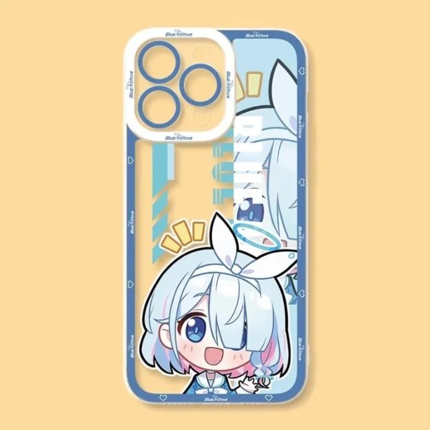 蔚藍檔案Q版透明防摔軟殼-GOODTOYSTUDIO