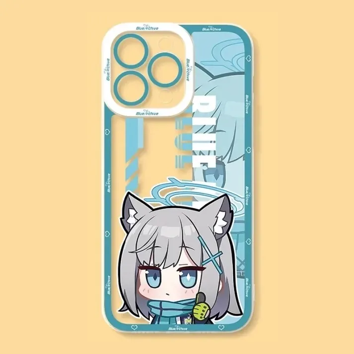 蔚藍檔案Q版透明防摔軟殼-GOODTOYSTUDIO