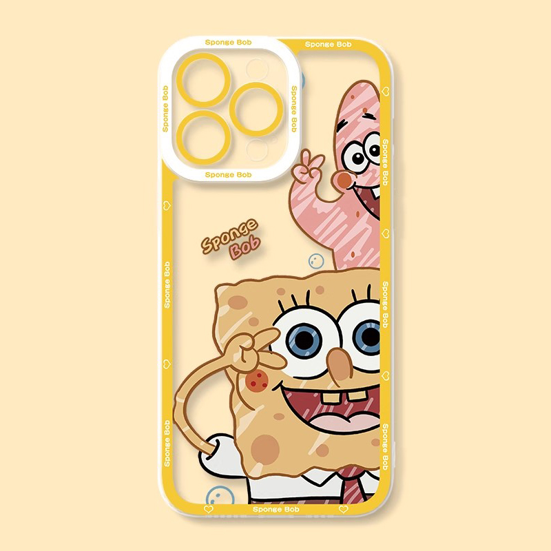 海綿寶寶天使眼透明防摔軟殼-GOODTOYSTUDIO