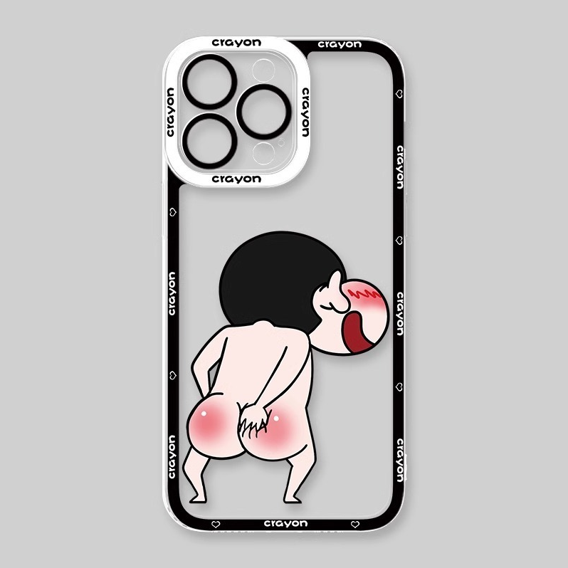 蠟筆小新透明防摔軟殼-GOODTOYSTUDIO