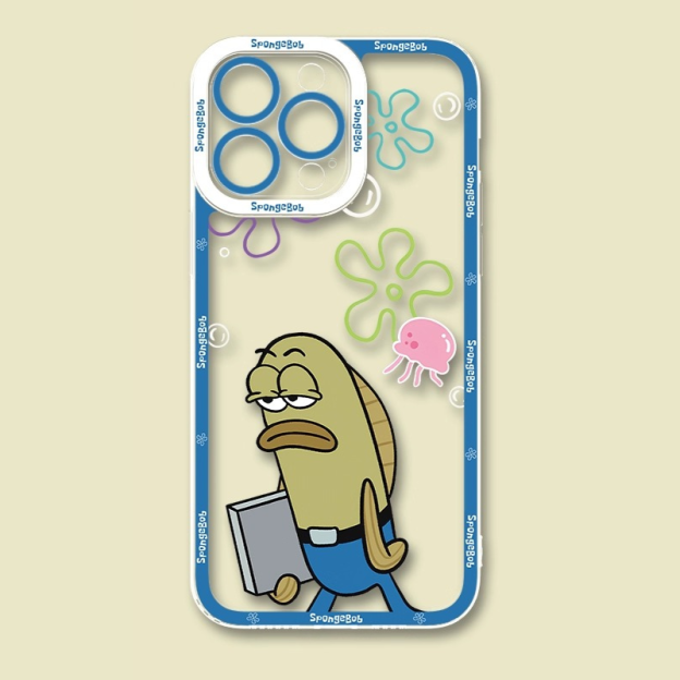 海綿寶寶天使眼透明防摔軟殼-GOODTOYSTUDIO