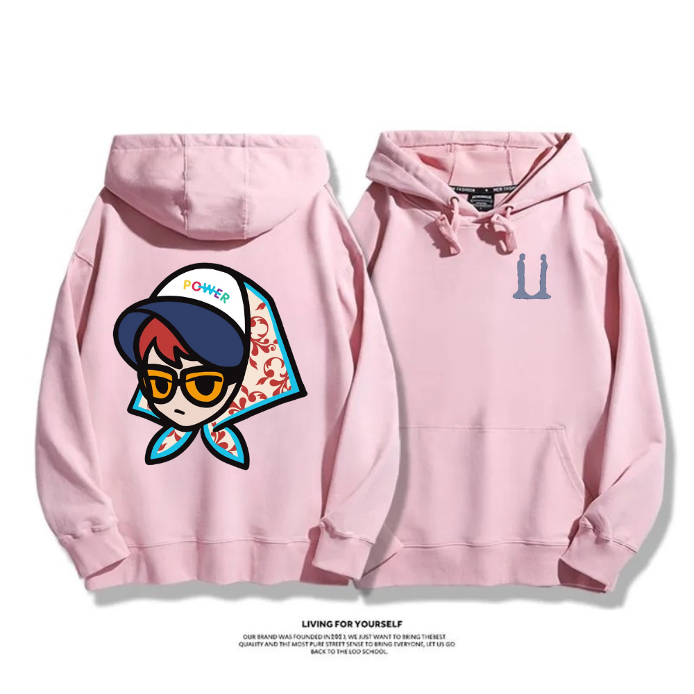 GD權志龍 2025秋冬新款 親子情侶男女連帽衛衣