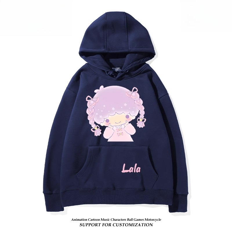 雙子星little twinstars新款 親子情侶男女連帽衛衣