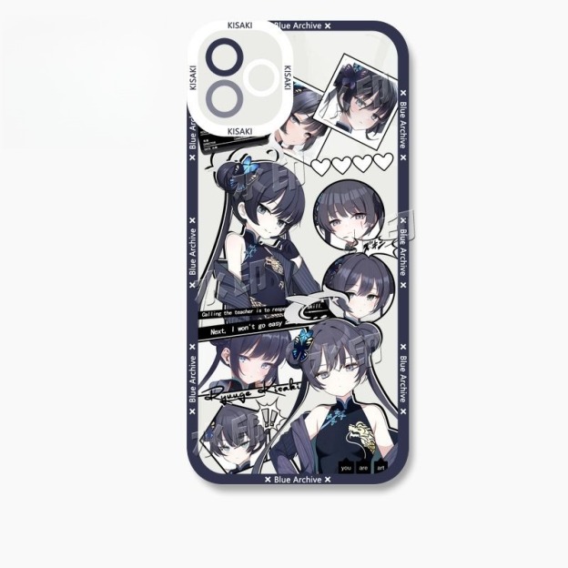 蔚藍檔案龍華妃咲 天使眼透明防摔軟殼