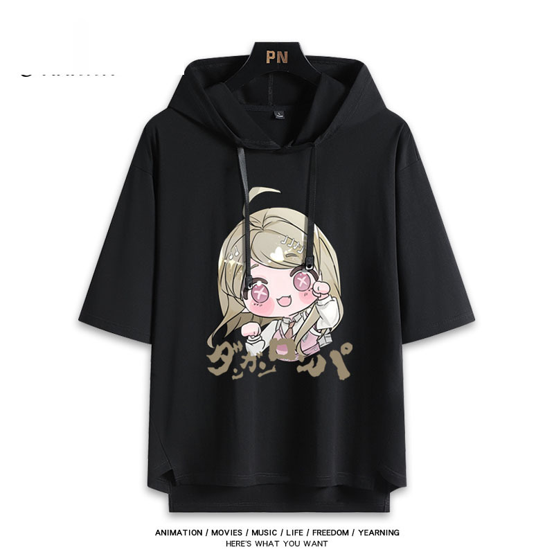 彈丸論破 連帽短袖T恤-GOODTOYSTUDIO