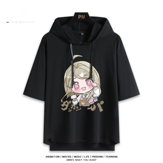 彈丸論破 連帽短袖T恤-GOODTOYSTUDIO