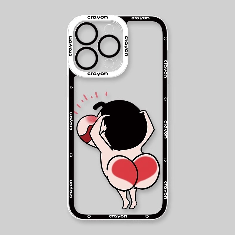 蠟筆小新透明防摔軟殼-GOODTOYSTUDIO