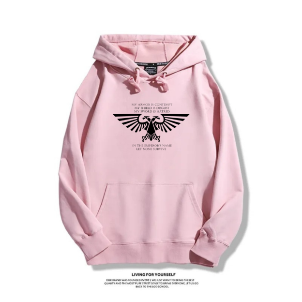 戰錘40K 秋冬新款 親子情侶裝連帽衛衣