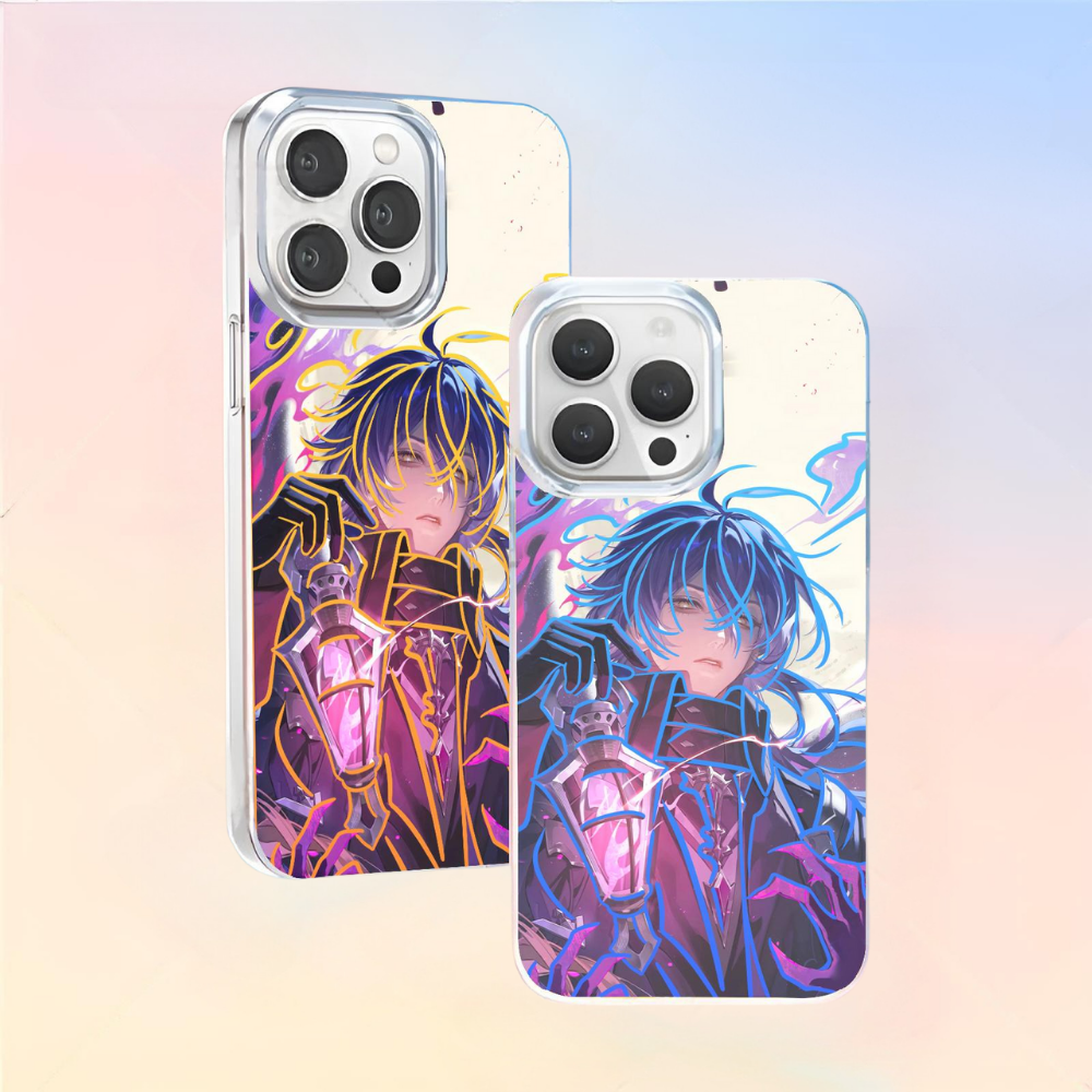 原神極光金漸變防摔手機殼