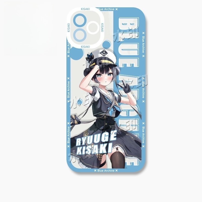 蔚藍檔案龍華妃咲 天使眼透明防摔軟殼