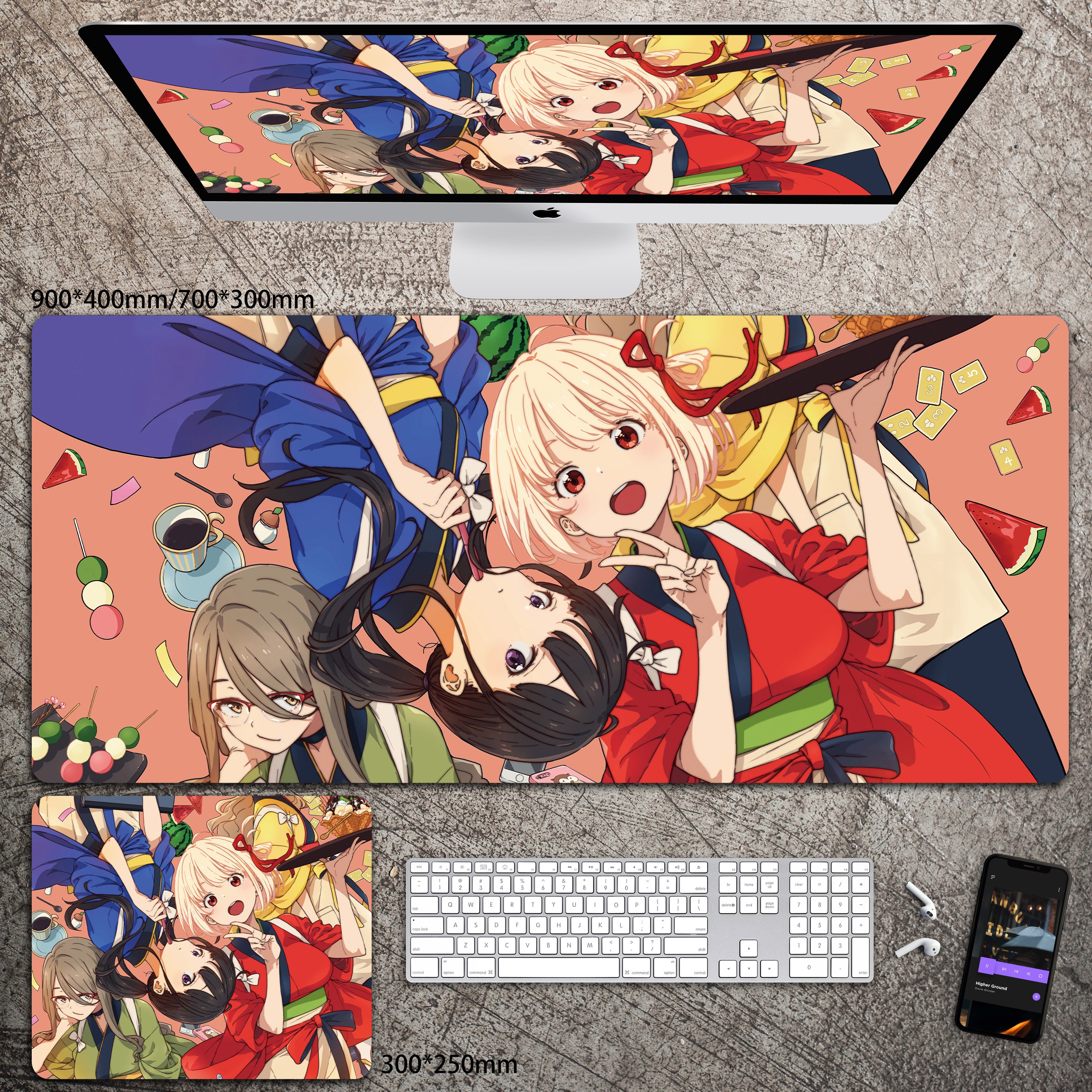 動漫系列 主題桌墊 布質滑鼠墊