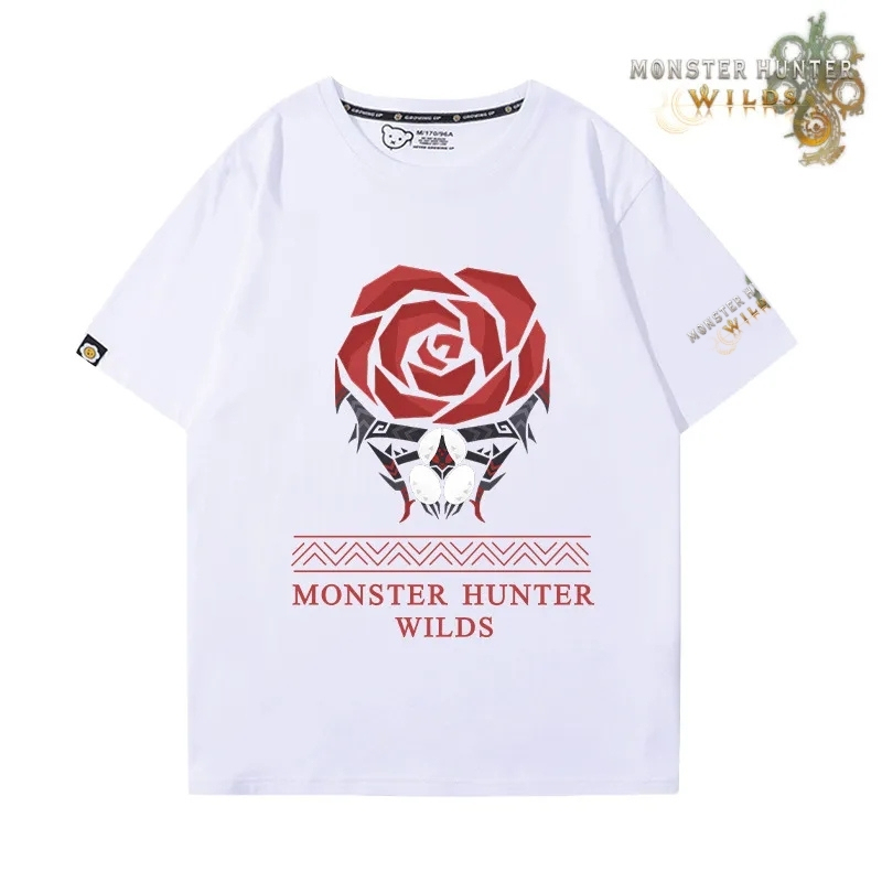 魔物獵人荒野印花短袖T恤
