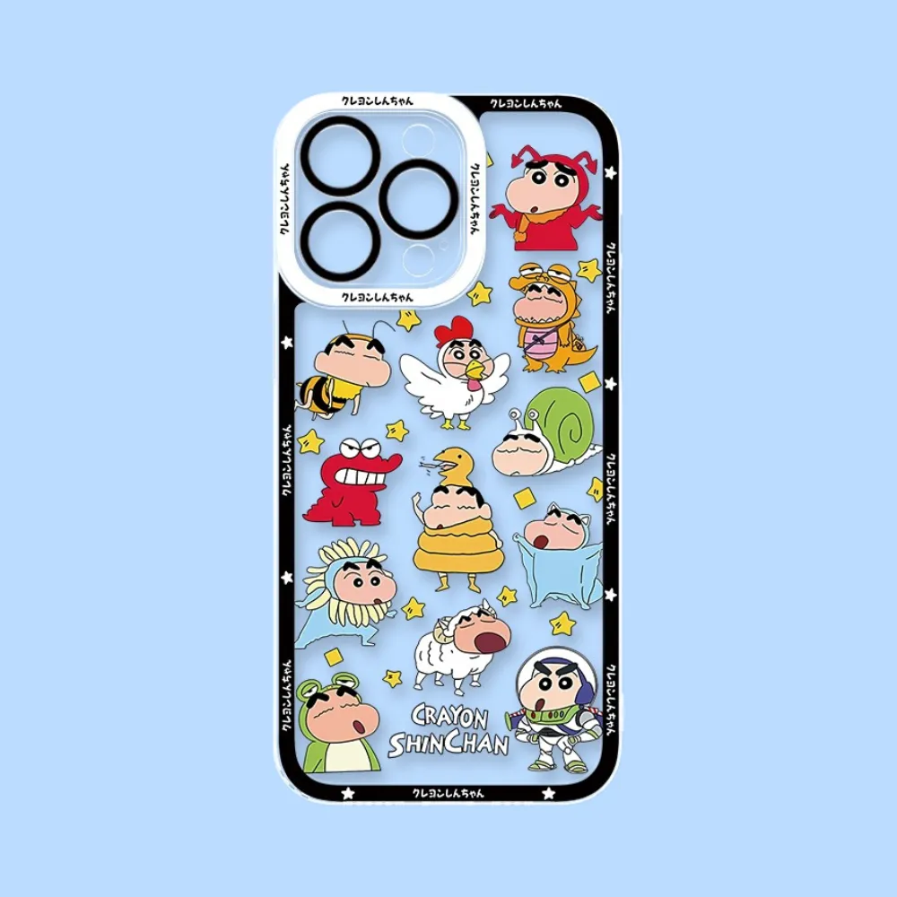 蠟筆小新透明防摔軟殼-GOODTOYSTUDIO