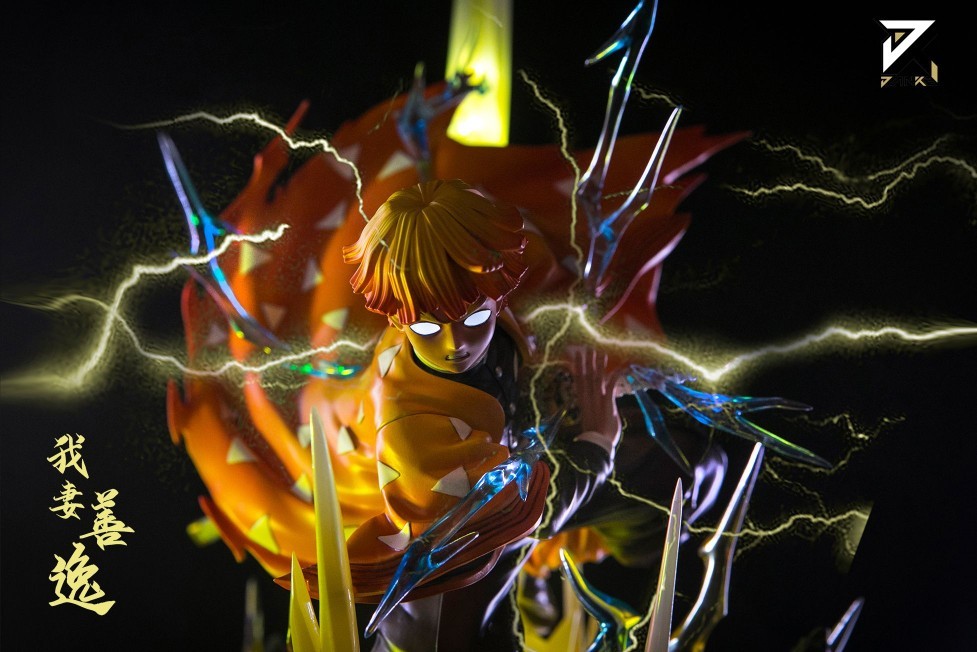 簡刻 鬼滅之刃 我妻善逸 雙頭雕-GOODTOYSTUDIO