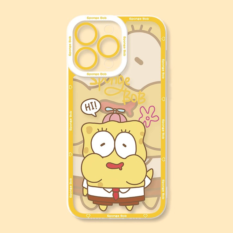 海綿寶寶天使眼透明防摔軟殼-GOODTOYSTUDIO