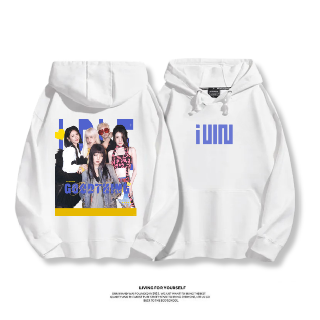 (G)I-DLE 2025秋冬新款 親子情侶男女連帽衛衣