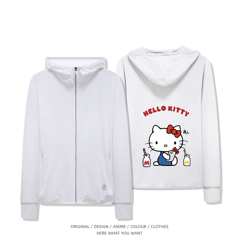 凱蒂貓 Hello Kitty 夏季通勤冰絲速乾涼感防曬外套