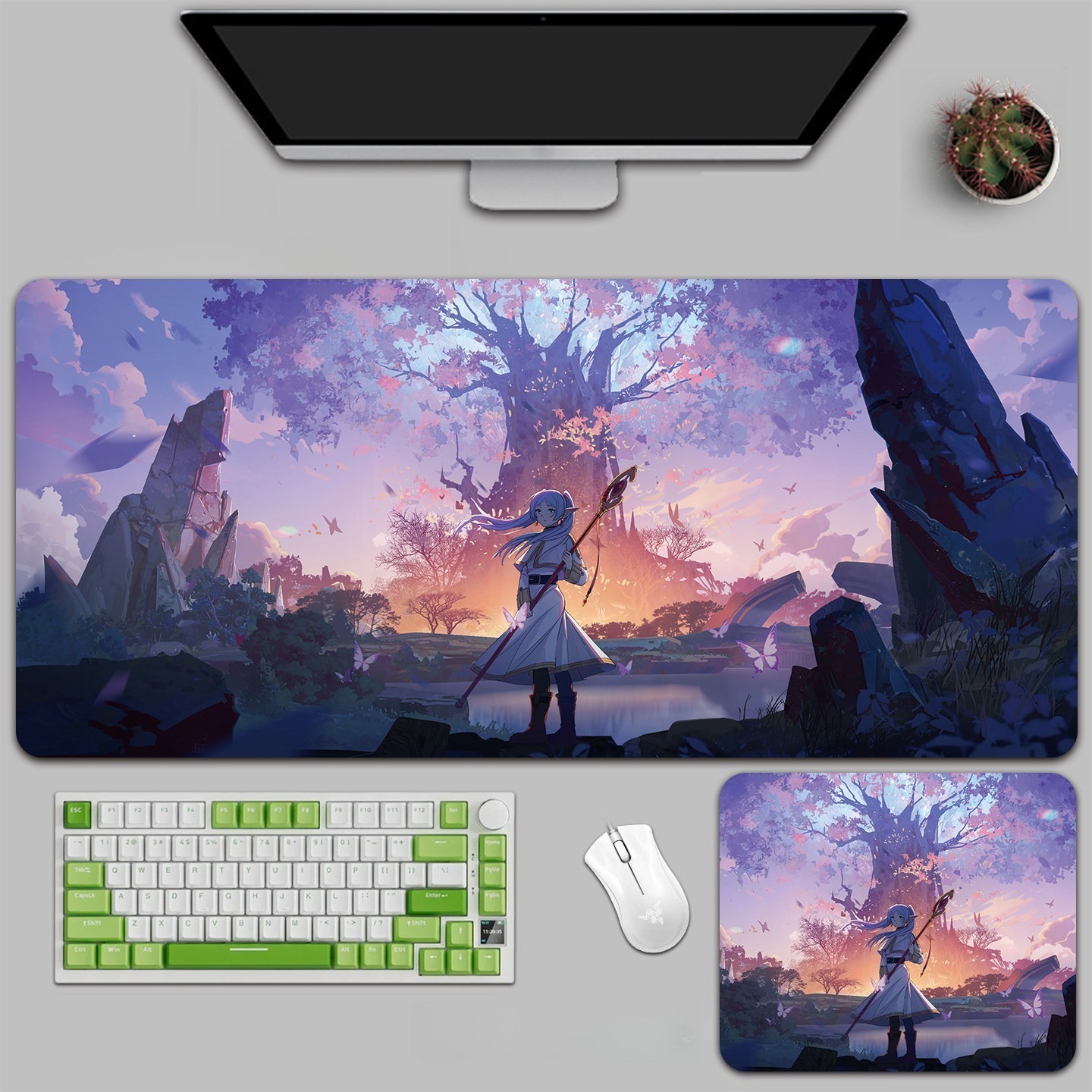 葬送的芙莉蓮 主題桌墊 布質滑鼠墊