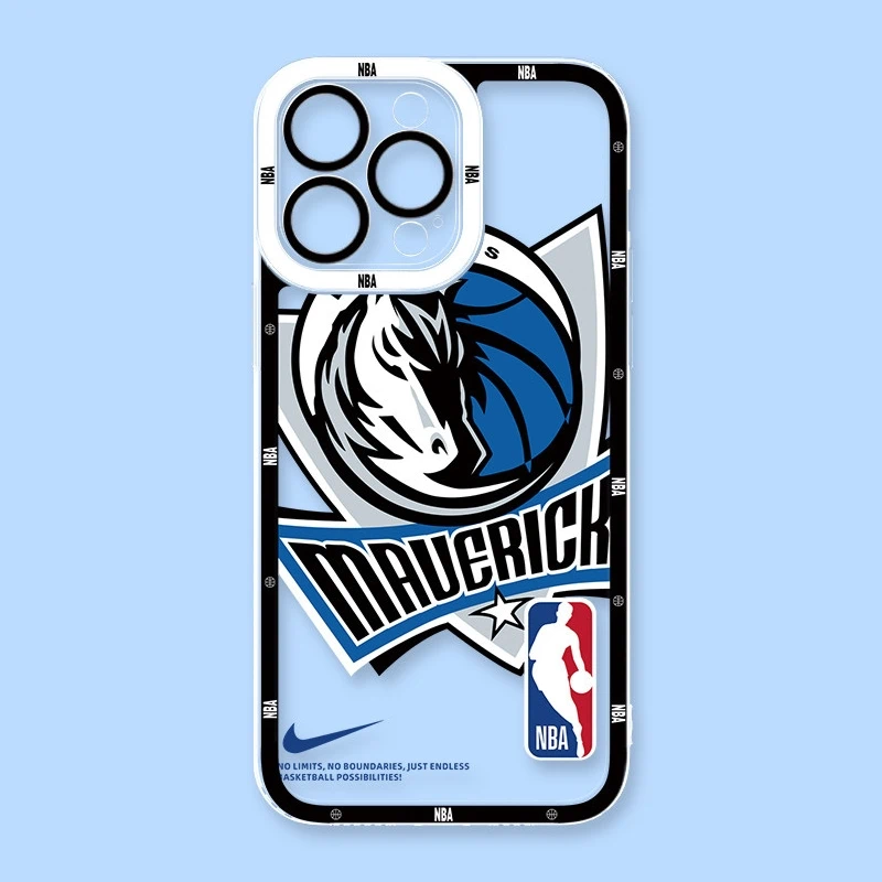 NBA球隊天使眼透明手機殼