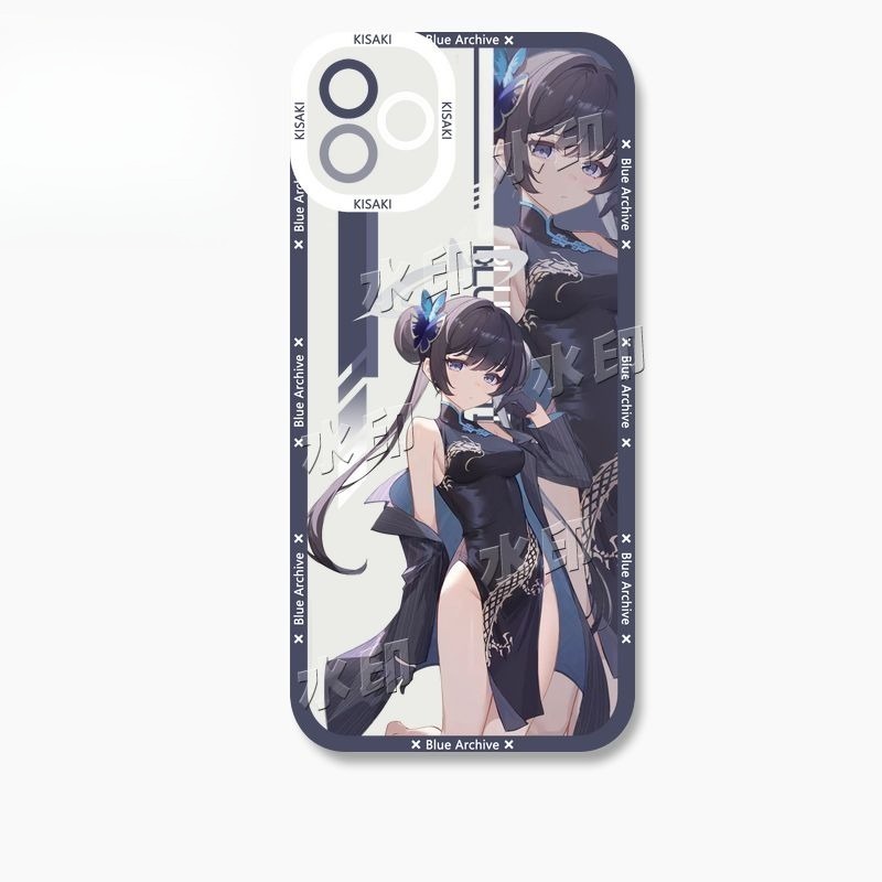 蔚藍檔案龍華妃咲 天使眼透明防摔軟殼