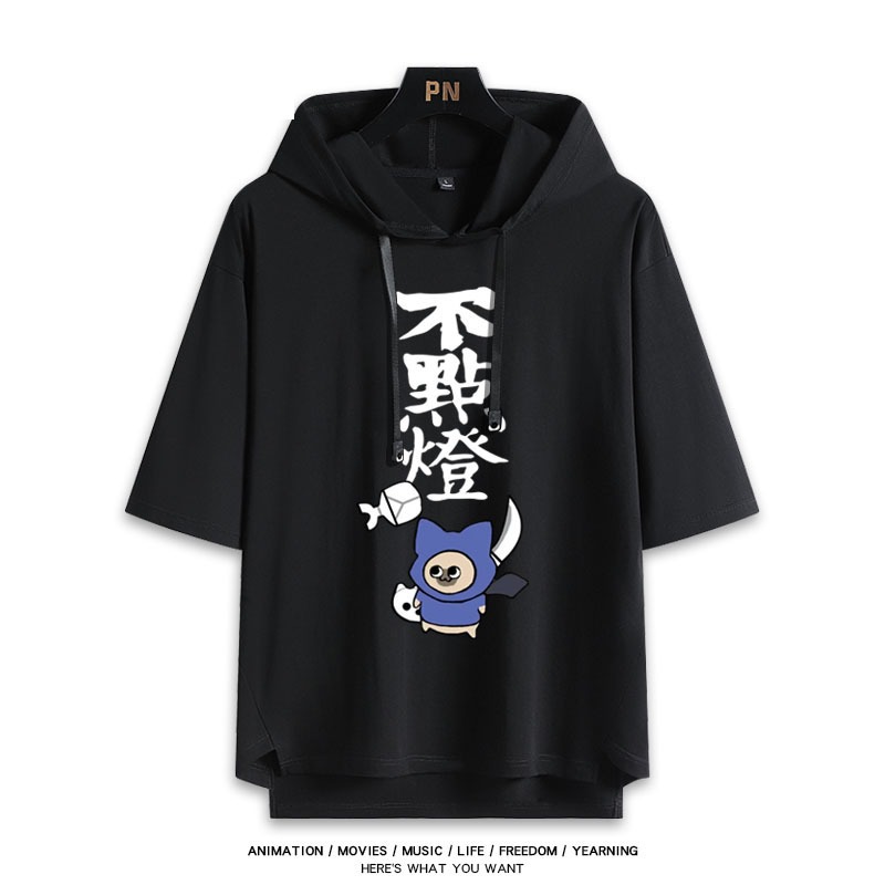 魔物獵人新款 親子情侶男女款連帽短袖T恤-ZUIHANG SHOP