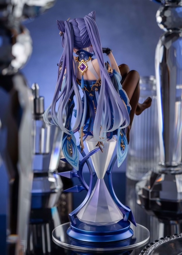 原神 霆霓快雨 刻晴 提鞋坐姿 1/7 雙頭雕-GOODTOYSTUDIO