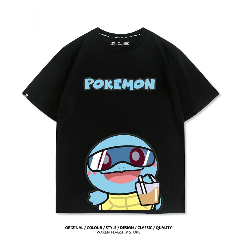 精靈寶可夢 啵啵奶茶 印花T恤-GOODTOYSTUDIO