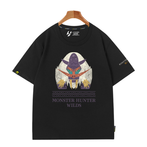 魔物獵人荒野 第2彈 印花短袖T恤-CASEZONE