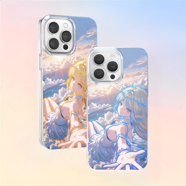 鳴潮極光金漸變防摔手機殼