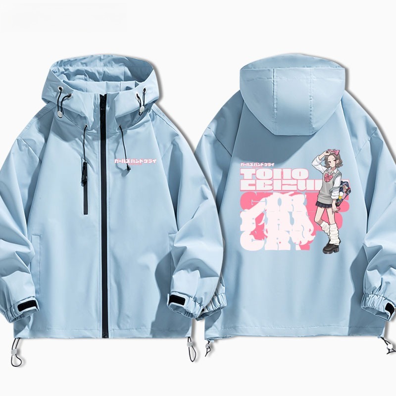 少女樂團吶喊吧周邊 男女同款秋冬衝鋒衣