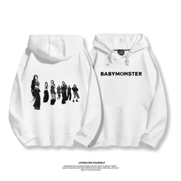 BLACKPINK 2025秋冬新款 親子情侶男女連帽衛衣