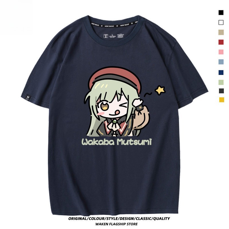 BanG Dream! Ave Mujica 印花短袖T恤